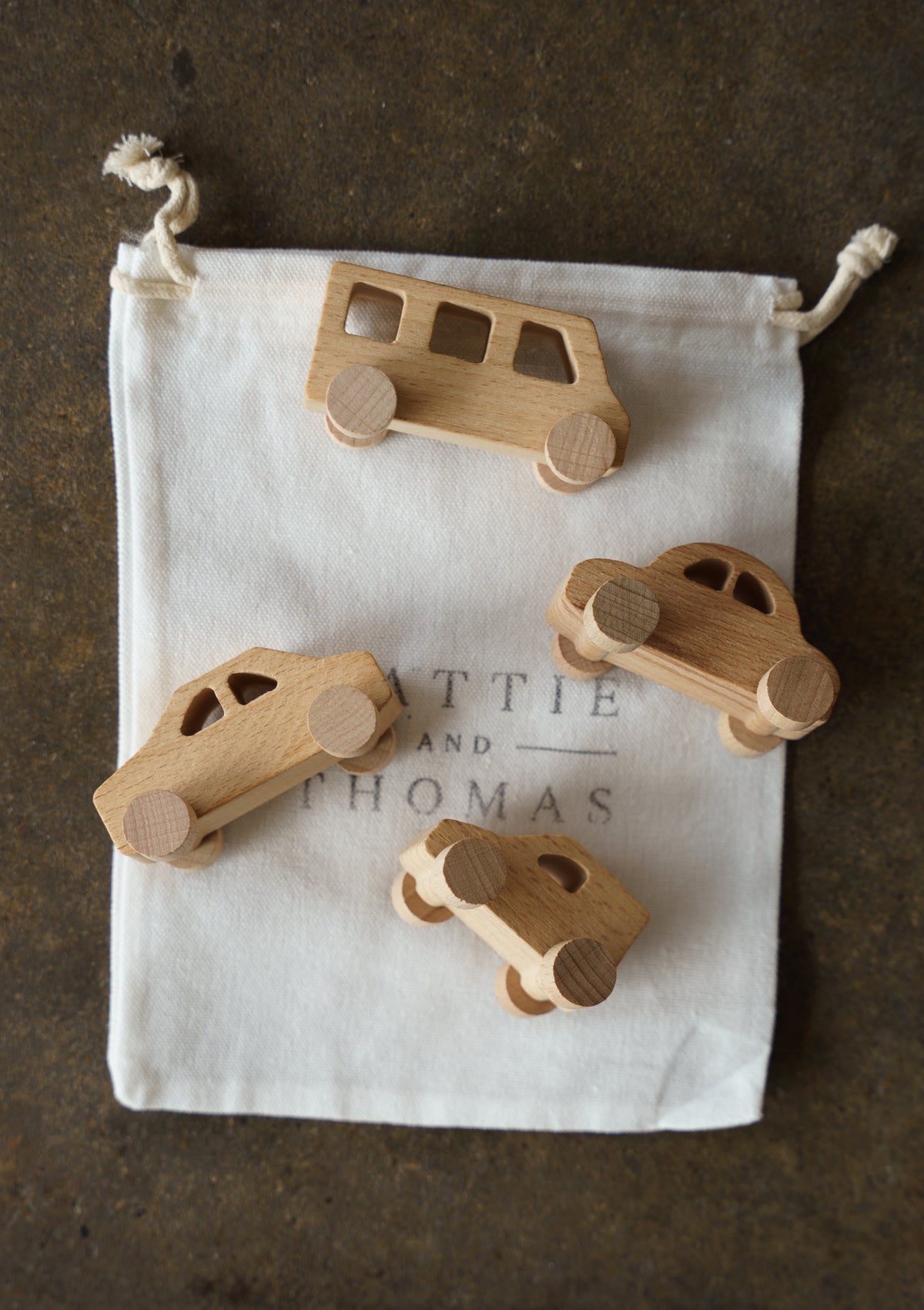 Wooden Toy Cars