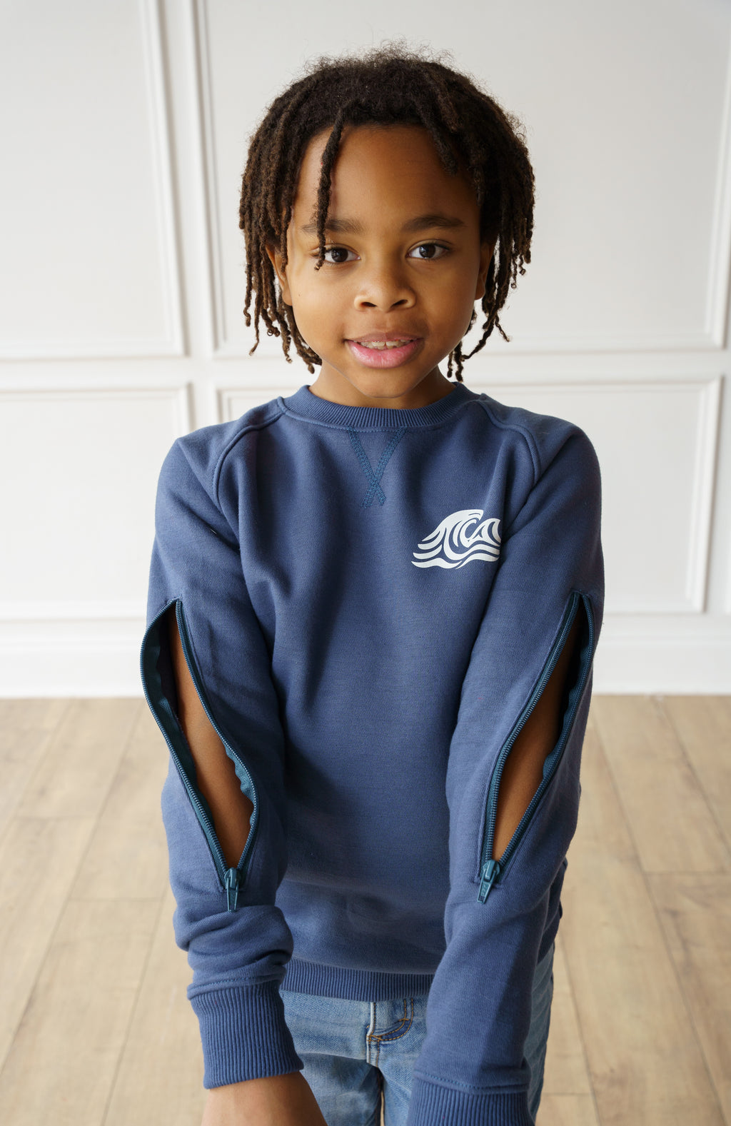 Surf Adaptive Kids Sweatshirt with IV Access